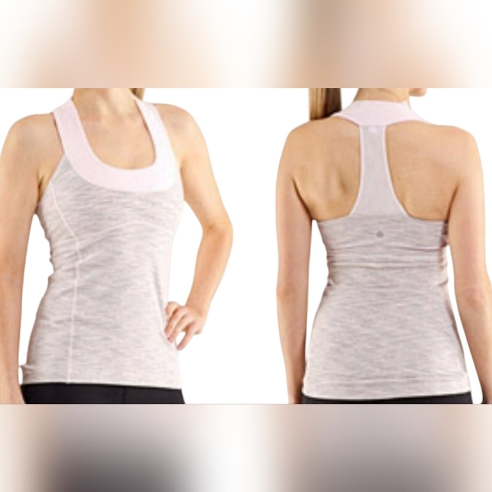 Lululemon Race Back Tank Top Women's Size 6 Soft Comfy Yoga - Picture 2 of 12